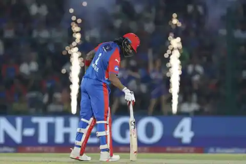 KL Rahul batting during IPL 2025 season